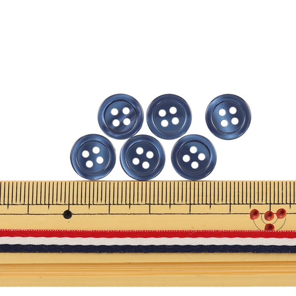 Button "Shirt button 4 holes 11.5mm 6 pieces 57th color PVSO9001-57-11.5"