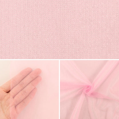 [From quantity 5] Fabric "Spark Half Pink 477-2"