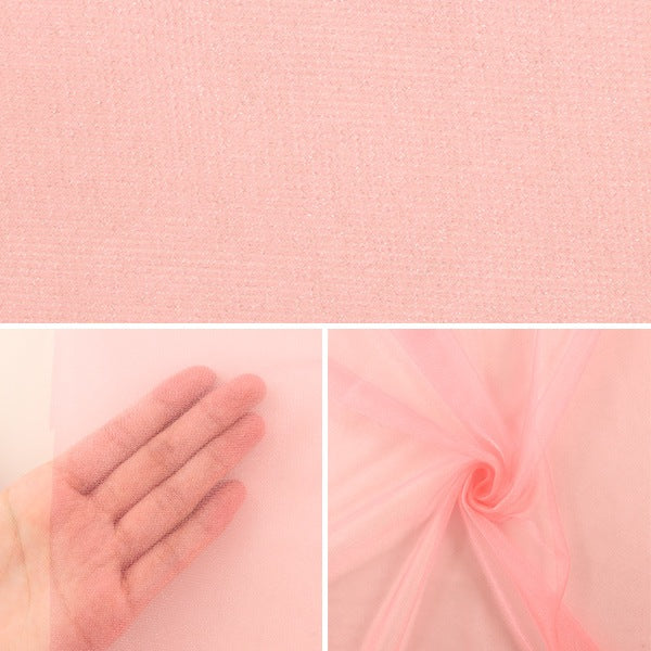 [From quantity 5] Fabric "Spark Half Peach 477-22"