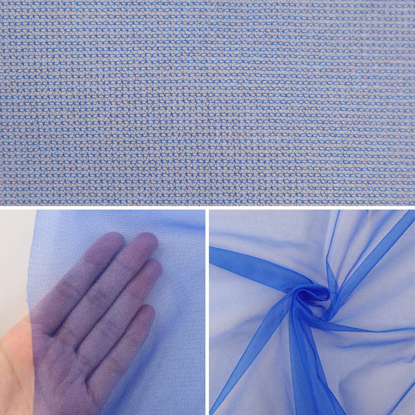 [From quantity 5] Fabric "Spark Half Royal Blue 477-26"