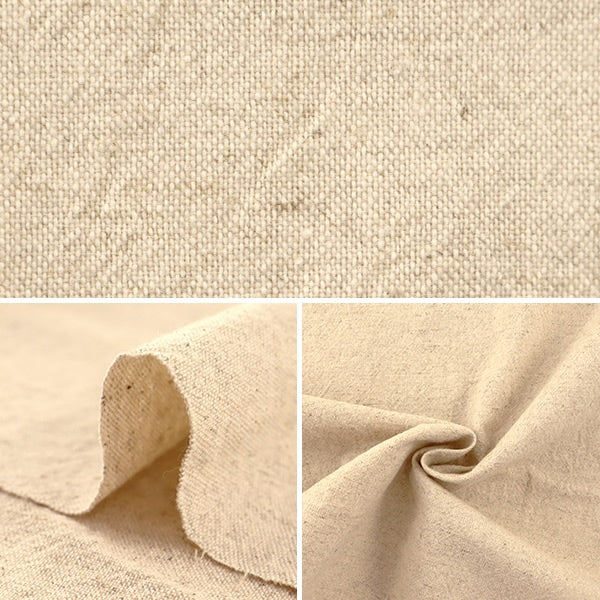 [From quantity 5] Fabric "Cotton hemp natural washer 2237-WD-30"