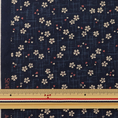 [From quantity 5] Fabric 『Sheeting Japanese pattern cherry blossoms 88227-2-6]