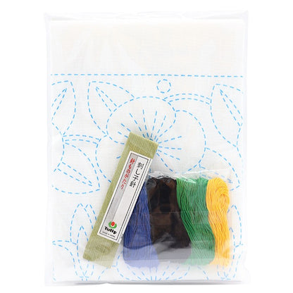 Embroidery kit "Hand-sewn Flower Fukin Kit SASHIKO WORLD MEXICO Pansy KSW-023" TULIP Tulip