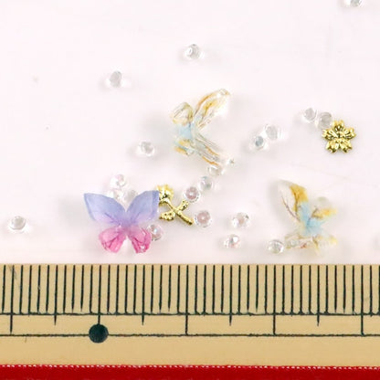 Materiale in resina "Vijukrail Butterfly Mix B circa 1,2 g 10-3075" Tokyo Trade