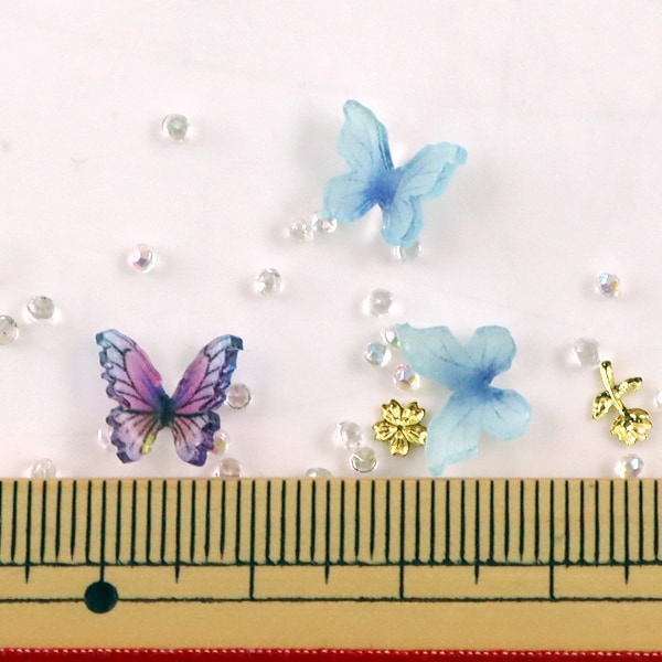 레진성분 "Vijucrail Butterfly Mix C 약 1.2G 10-3076"도쿄 무역