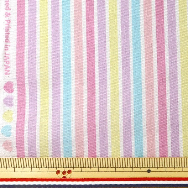 [Aus Menge 5] Stoff "Blatt Vanilla Pop Pink AP95412-A" Cosmotex Style Co., Ltd.