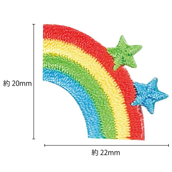 Патч "Petit Ppen Rainbow Pwp-12"