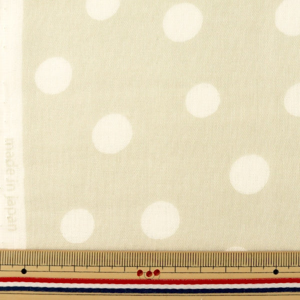 [From quantity 5] Fabric "Wooly French Gauze Cream 38083-2a"