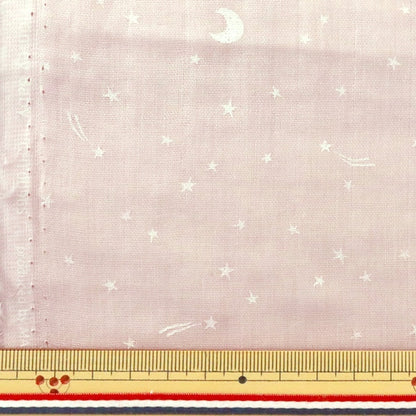 [From quantity 5] Fabric 『double gauze(Double gauze) Home Collection Star Baby Pink GH10097S-B]