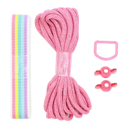 Set di nastro per artigianato "set nastro himo arcobaleno Candy htr-7 Cherry"