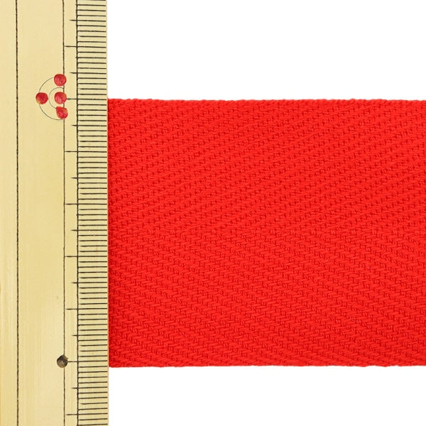 [From quantity 5] Handicraft tape "Sugi Aya Tape width 5cm #506 Red"