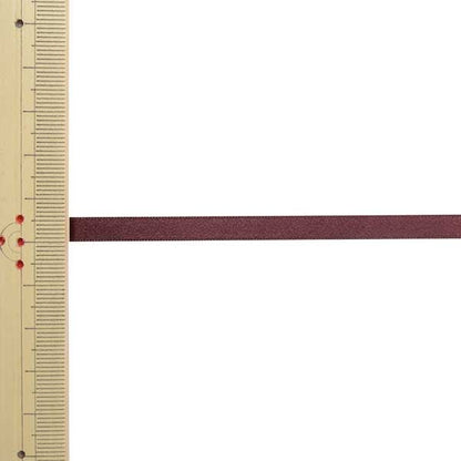 [Dalla quantità 5] nastro "Riboli di raso a doppia parte in poliestere n. 3030 larghezza circa 6 mm di colore 19 °"