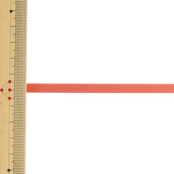 [Dalla quantità 5] nastro "Riboli di raso a doppia parte in poliestere n. 3030 larghezza circa 6 mm 26 ° colore"