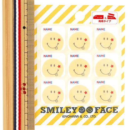 رقعة "ختم وعلامة اسم قابلة للكي Star Smiley SMI-20" KIYOHARA Kiyohara