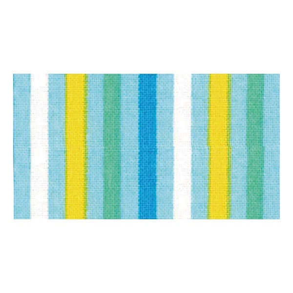 Name Etikett Seal "Kurukuran Tape Blue Malch Stripe Reife 1,5 cm x 1,2 m 11-781" Kawaguchi Kawaguchi