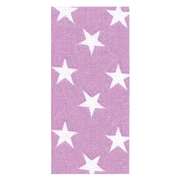 Name label sticker "Kurukukuru Name Tape Lavender Star 1.5cm x 1.2m 11-784" Kawaguchi Kawaguchi River