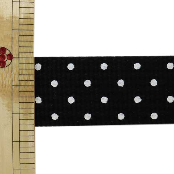 [De la cantidad 5] Handicraft Blade "Ancho de cinta de punto aproximadamente 2.5 cm Black X White TPD-L" Kiyohara Kiyohara