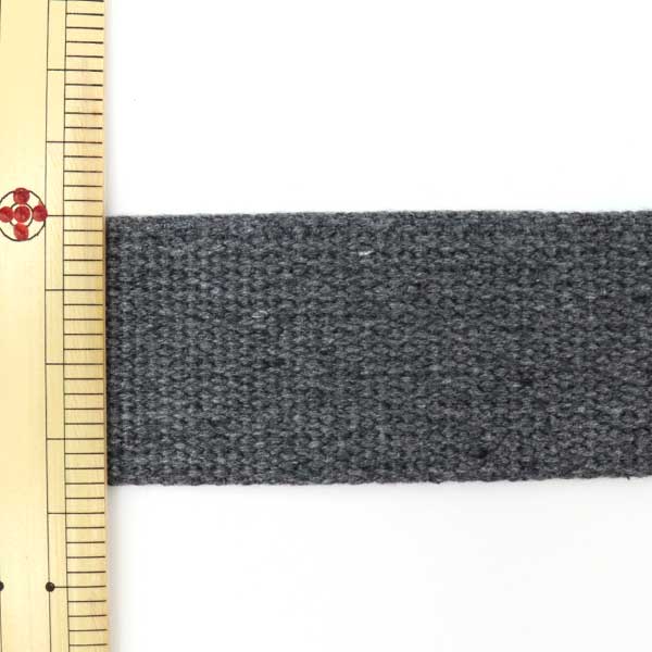 [From quantity 5] HandicraftTrim "Vintage-style tape width about 3.8cm dark gray TPV38-L" KIYOHARA