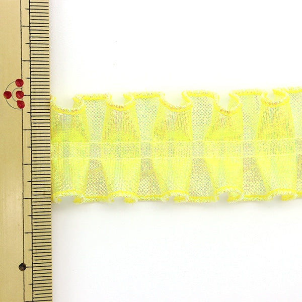 [수량 5에서] 레이스 "Organdy Box Yellow 4th Color IR011"