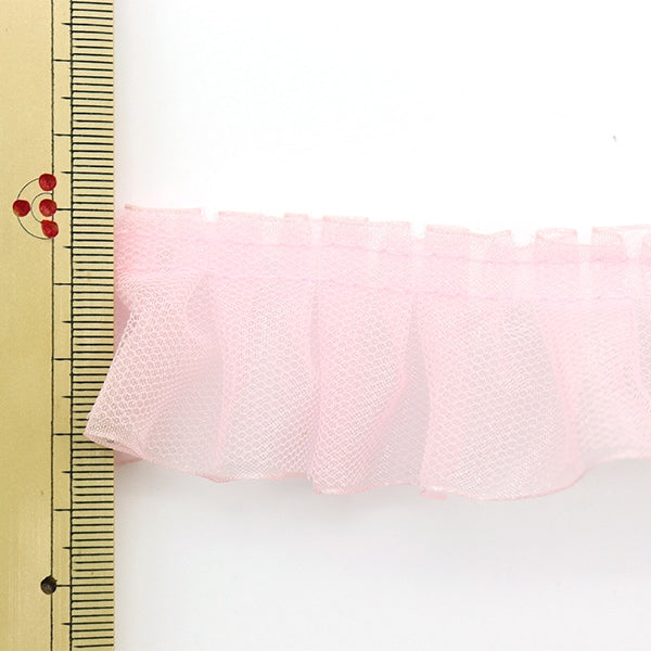 [From quantity 5] Race "Tulle Box Pink 2nd color IR013"