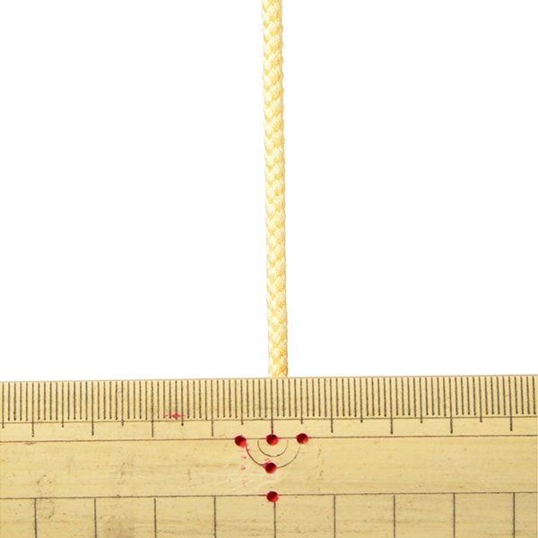 [来自数量5] 工艺绳 “丙烯酸代码中等宽度约4mm 002颜色A3000”