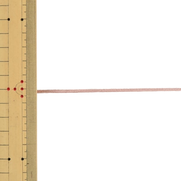 [De 5 Cantidad 5] Artículo de manualidad "H-1100 Código Ancho de aproximadamente 2 mm Color 15º"