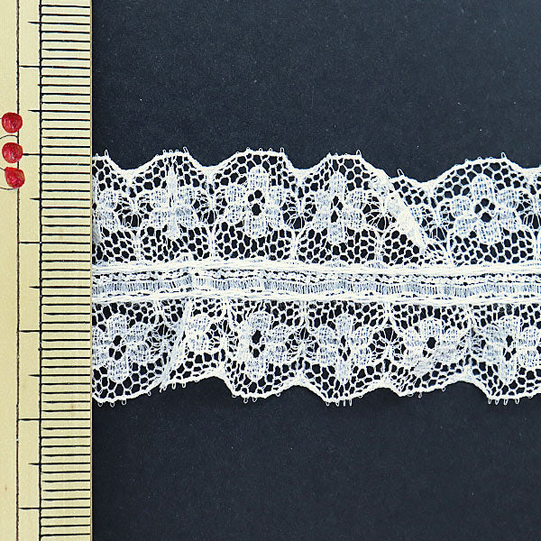 [数量5]种族“ Russell Frill Lace 2nd Color 12432-02”