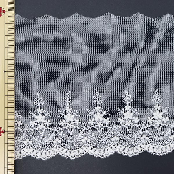 [From quantity 5] RaceRibbonTape "Tulle Lace Width generated T24368-12"