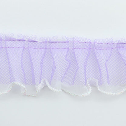 [Dalla quantità 5] razza "Tulle Box Frill 7 No. 7 Purple IR005"