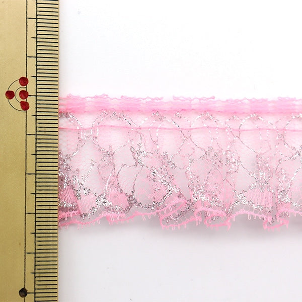 [From quantity 5] Race "Russell Frill 3s Ban Color Pink YD03415"