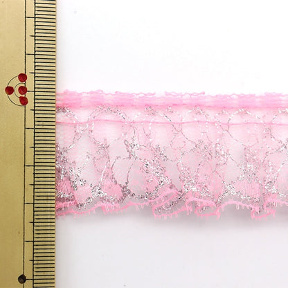 [수량 5에서] 레이스 "Russell Frill 3S Ban Color Pink YD03415"