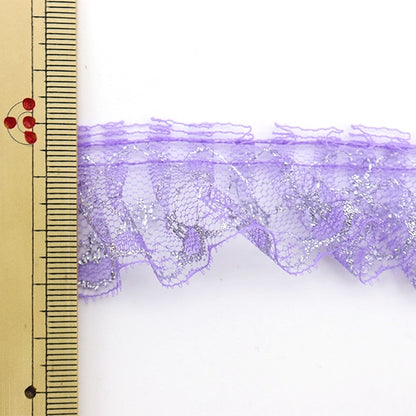 [수량 5에서] 레이스 "Russell Frill 10s Ban Color Purple YD03415"