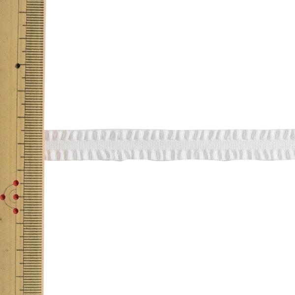 [De la cantidad 5] Cinta "Estirar el ancho de la cinta frillada aproximadamente 1.2 cm 00 a la derecha 4661" Caballo de madera mokuba