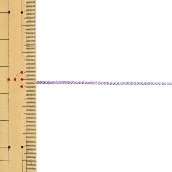 [Desde la cantidad 5] Artillera Higo "Ancho de cuerda Edo aproximadamente 3 mm 23 Color 271"