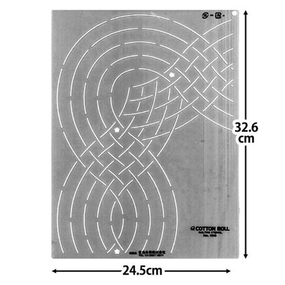 パッチワーク用品 『テンプレート 大 1316』 金亀糸業