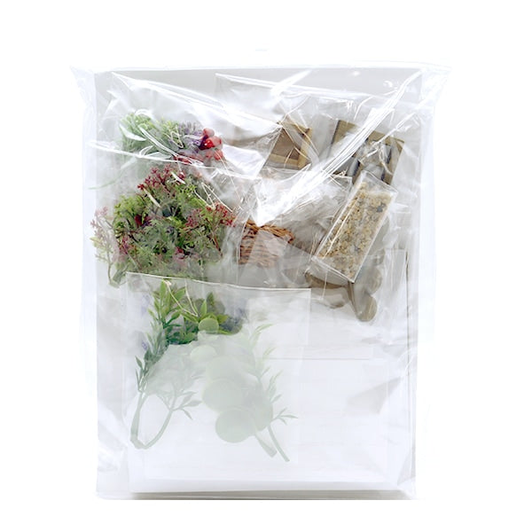 Artificial flowering kit "Home Deco Miniature Garden Set Setsu Garden NTR-27" Eruberu Elbert