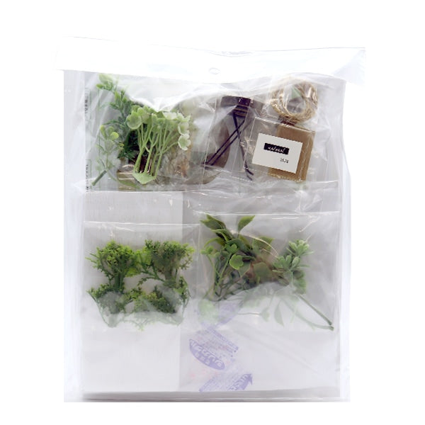 Artificial flower kit "Home Deco Miniature Garden Set Yodamari no Sasayaki NTR-28" Eruberu Elbert