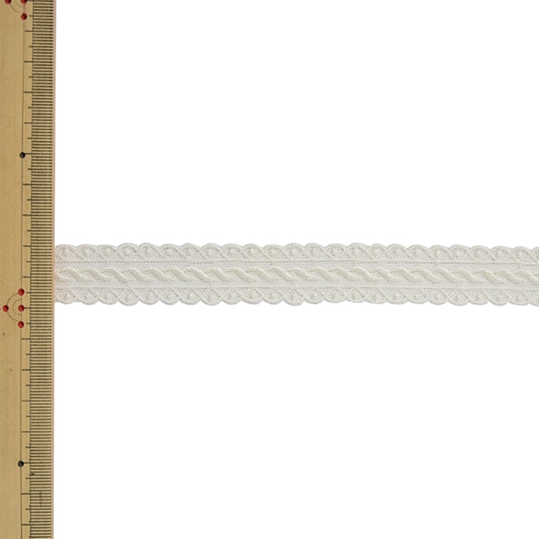 [Aus Quantität 5] Spitze Ribon Tape "Tüllspitze 62201ck 12. Farbe" Mokuba Wood Horse