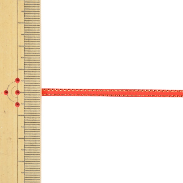 Cinta "borde metálico de la cinta de satén 58801 ancho de 3 mm x 5m Ichi -Sale 235 Color"