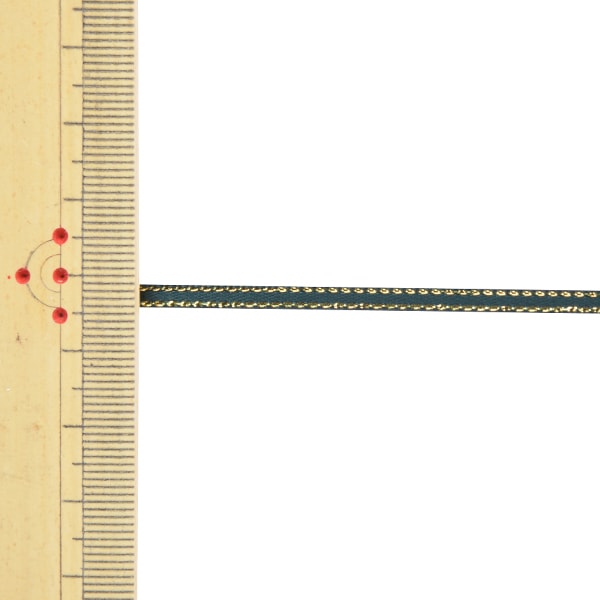 Cinta "Borde metálico Cinta de satén 58801 Ancho de 3 mm x 5m Ichi -Sale 593 Color"