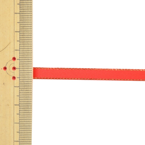 Cinta "borde metálico de la cinta de satén 58801 de 6 mm ancho x 5m ichimizu ventas 235 color"