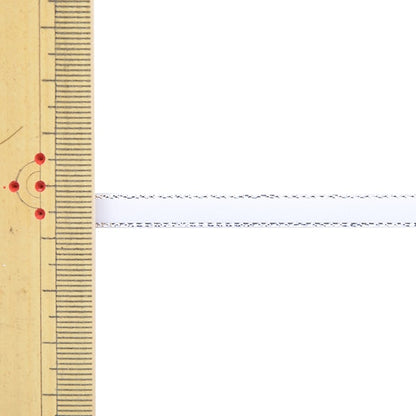 Cinta "borde metálico de la cinta de satén 58802 6 mm ancho x 5m Ichi -Sale 29th Color"