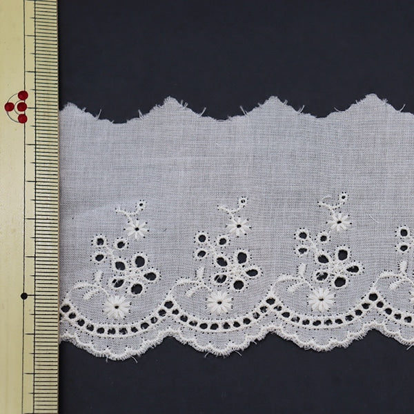 [Aus Quantität 5] Lace Ribon Tape "Baumwollspitzengenerierung 3423-12"