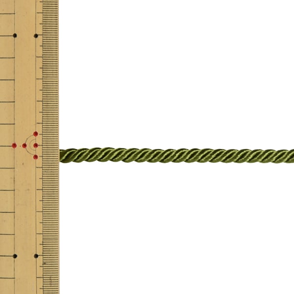 [De la quantité 5] Handicraft Hi également "Twist Code Largeth Environ 6 mm 22 Color"