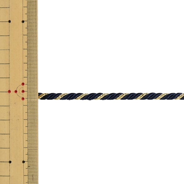 [Desde la cantidad 5] Handicraft HI también "Ancho del código de giro aproximadamente 4 mm 107 color"