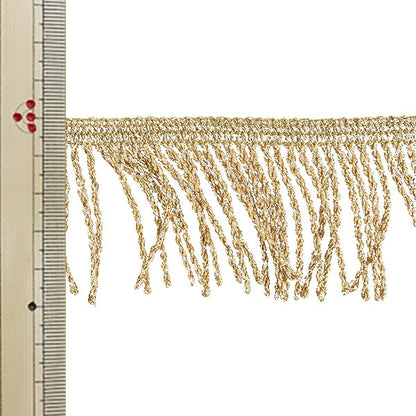 [From quantity 5] HandicraftTrim "Twisted string metallic fringe No.1495 100th color