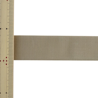 [Aus Menge 5] Handwerkband "West Reversible Stretch Tape 142 Light Beige 114-350"