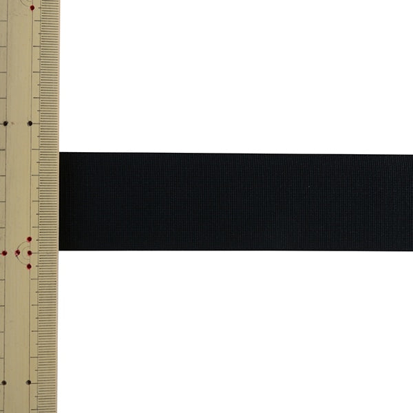 [Aus Quantität 5] Handwerkband "Taille Reversible Stretch Tape 009 Farbe Black 114-350"