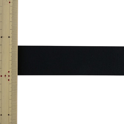 [Aus Quantität 5] Handwerkband "Taille Reversible Stretch Tape 009 Farbe Black 114-350"