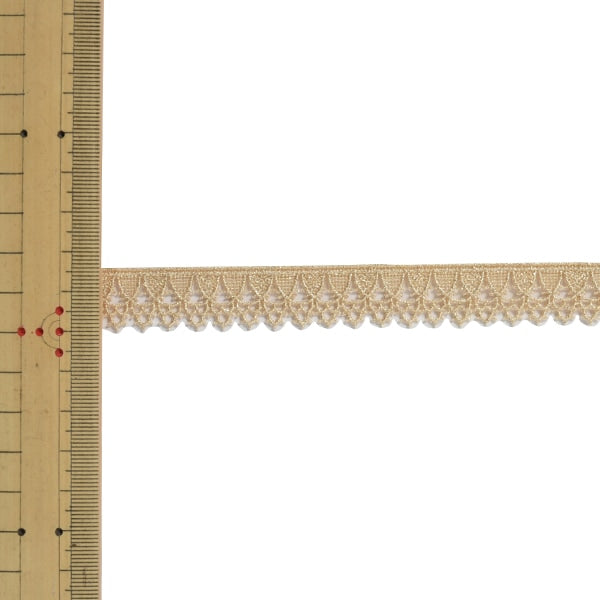 [De la quantité 5] ruban de dentelle rubon "Lage chimique métallique 61712K 00 Couleur" Mokuba Wood Horse